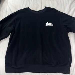 Quiksilver Men's Classic Black Crewneck Sweater